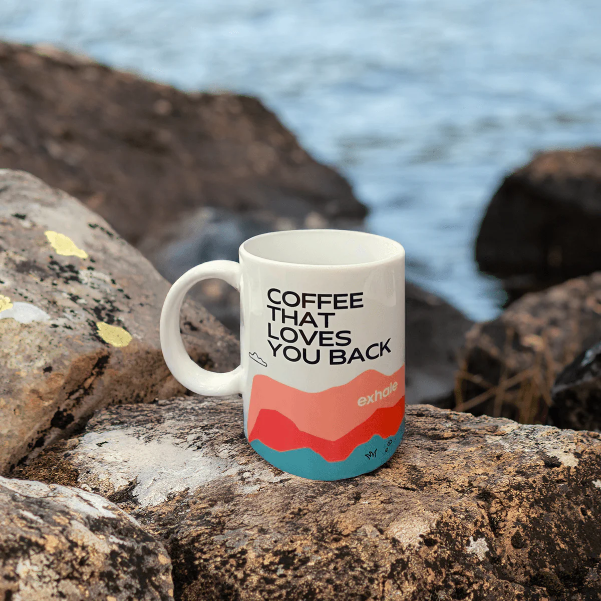 Exhale Ceramic Mug - Image 3