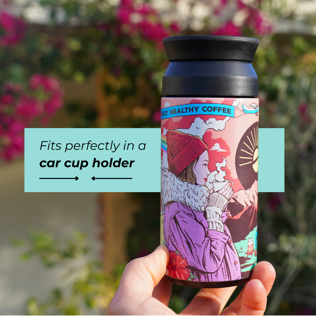 Exhale Go Travel Mug - 300ml - Limited Edition - Image 4