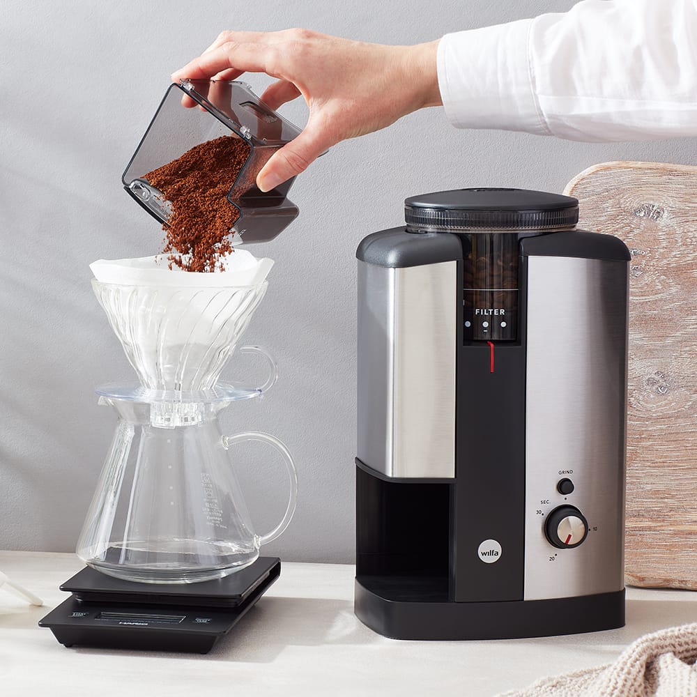 Wilfa Svart Coffee Grinder (Silver) - Image 4